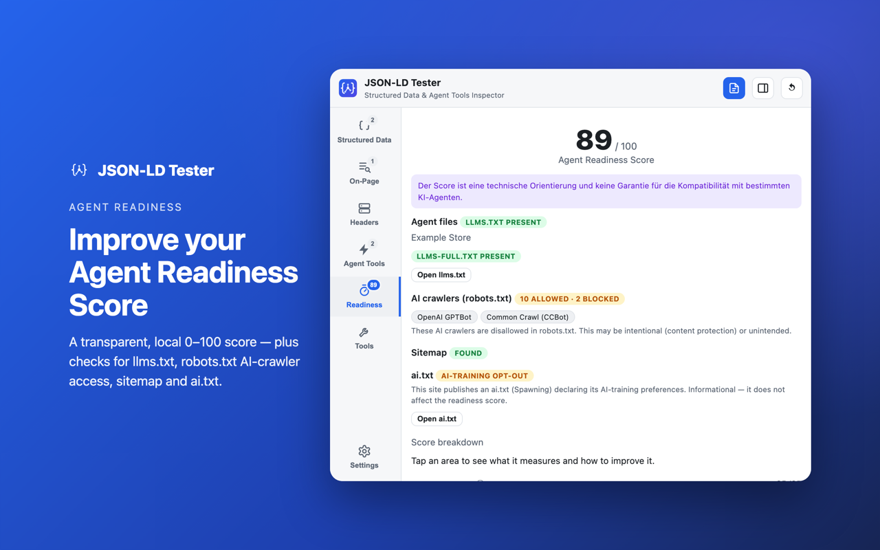 Agent Readiness: Improve your Agent Readiness Score